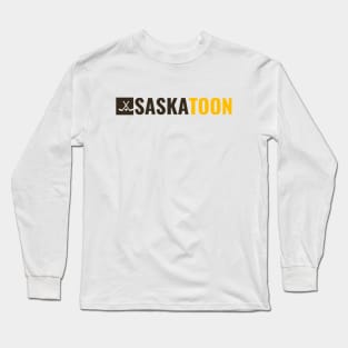 Vintage Hockey Vibes Saskatoon Long Sleeve T-Shirt